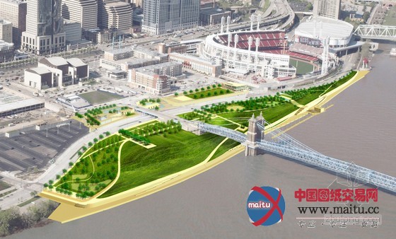 佐佐木公司设计的美国菲利斯•W•斯梅尔滨河公园