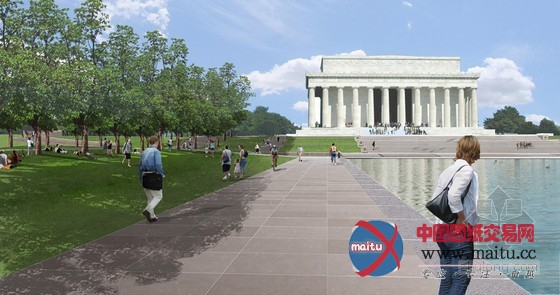 林肯纪念堂及倒影池景观改造项目