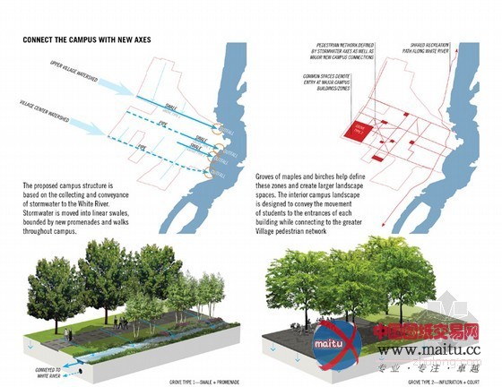 佐佐木公司设计的佛蒙特法学院总体规划项目