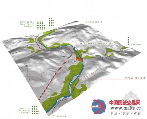 佐佐木公司设计的佛蒙特法学院总体规划项目