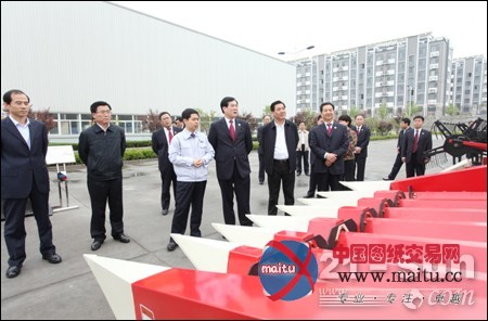 山东人民检察院检察长吴鹏飞调研福田雷沃