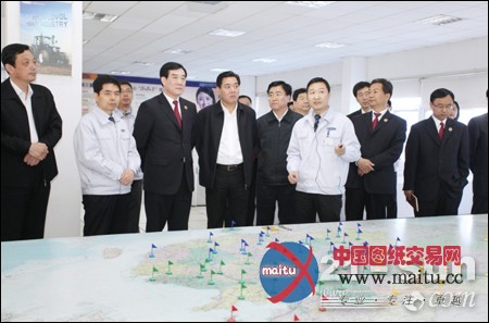 山东人民检察院检察长吴鹏飞调研福田雷沃