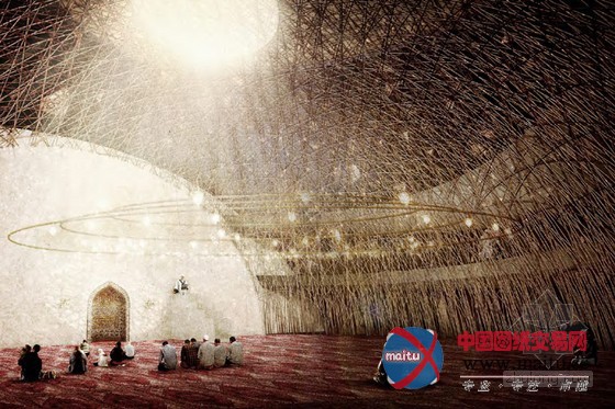 OODA设计的普里什蒂纳中央清真寺竞标方案