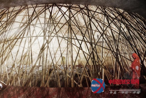 OODA设计的普里什蒂纳中央清真寺竞标方案