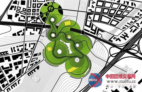 Manuelle Gautrand Architecture设计的欧罗巴城规划参赛作品