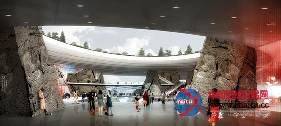 Manuelle Gautrand Architecture设计的欧罗巴城规划参赛作品