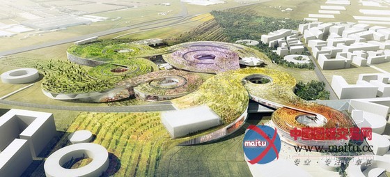 Manuelle Gautrand Architecture设计的欧罗巴城规划参赛作品