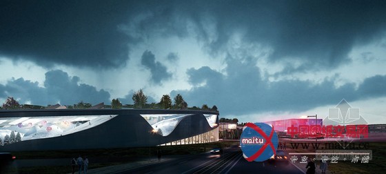 Manuelle Gautrand Architecture设计的欧罗巴城规划参赛作品