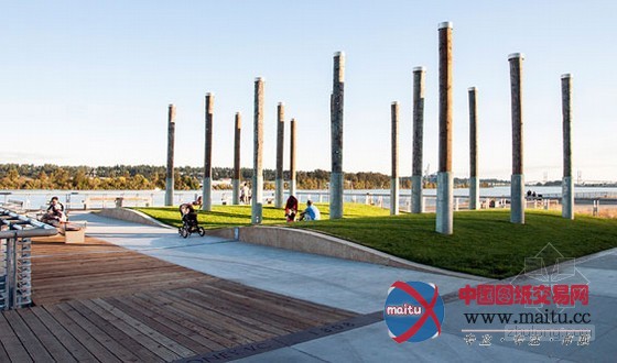 PWL Partnership设计的西敏码头公园