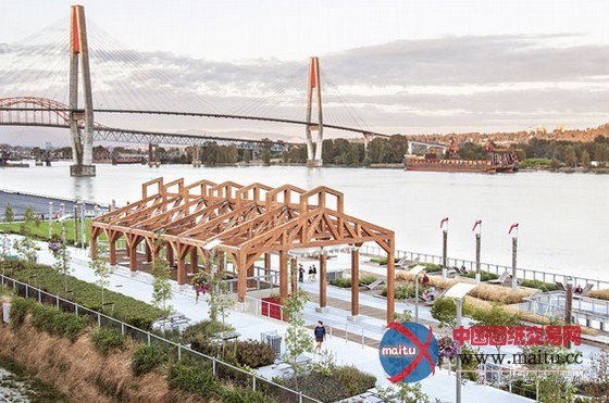 PWL Partnership设计的西敏码头公园