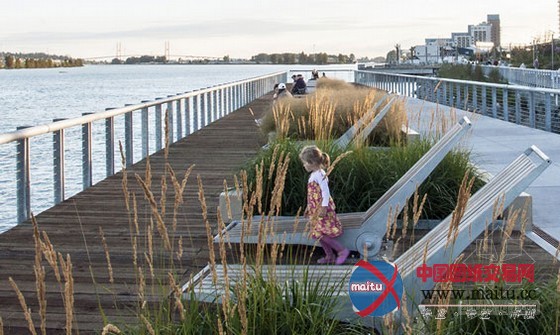 PWL Partnership设计的西敏码头公园