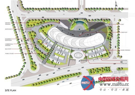 ADEC设计的阿塞拜疆巴库“白色城市”