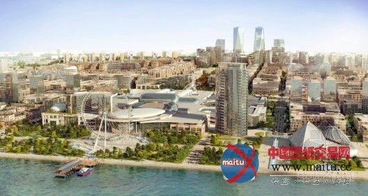 ADEC设计的阿塞拜疆巴库“白色城市”