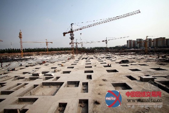 天津空港最大深基坑成功完成24万方开挖