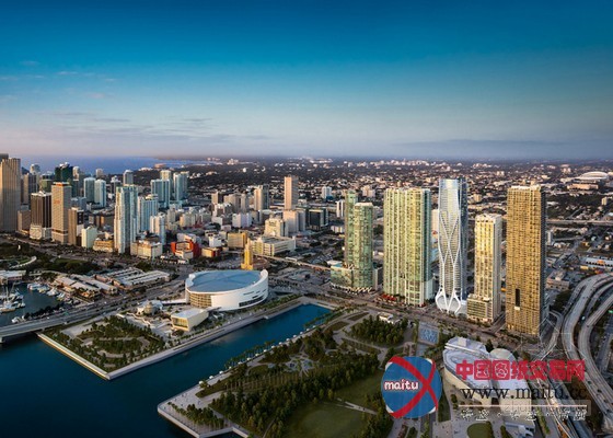 扎哈·哈迪德设计的美国迈阿密60层摩天大楼