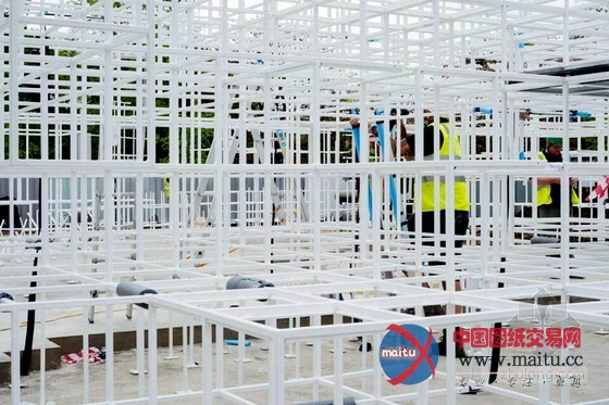 藤本壮介设计的2013蛇形画廊即将完工