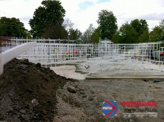 藤本壮介设计的2013蛇形画廊即将完工