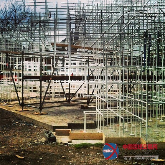 藤本壮介设计的2013蛇形画廊即将完工