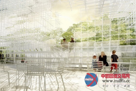 藤本壮介设计的2013蛇形画廊即将完工