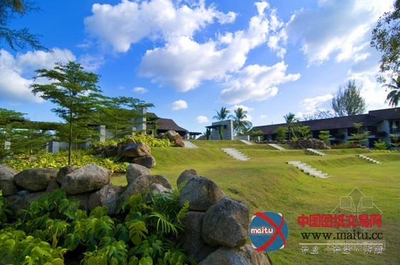 特色地域文化体验 泰国普吉岛蓝珍珠度假酒店设计