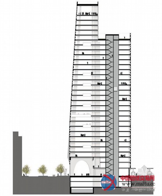 AHA+ and SAAHA设计的全球最高木结构建筑——Harvest高层办公楼