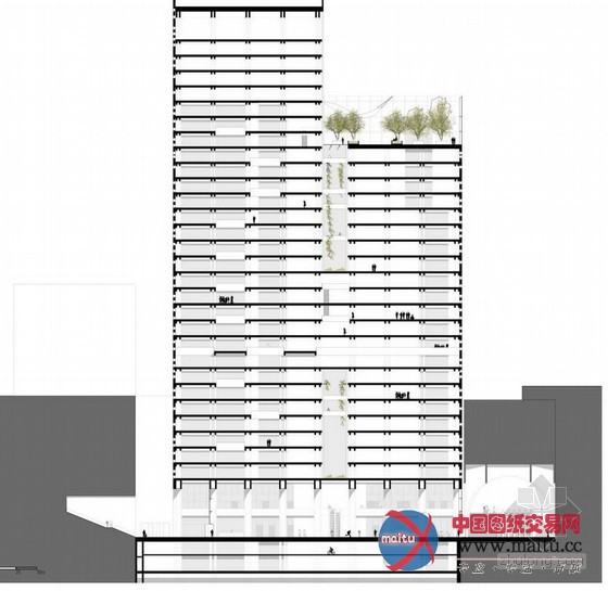AHA+ and SAAHA设计的全球最高木结构建筑——Harvest高层办公楼