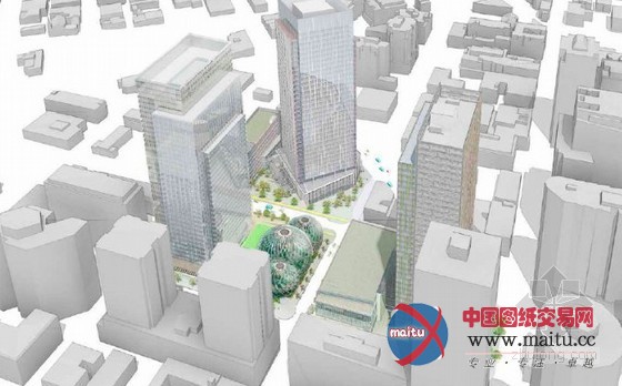 NBBJ设计的美国西雅图生态温室