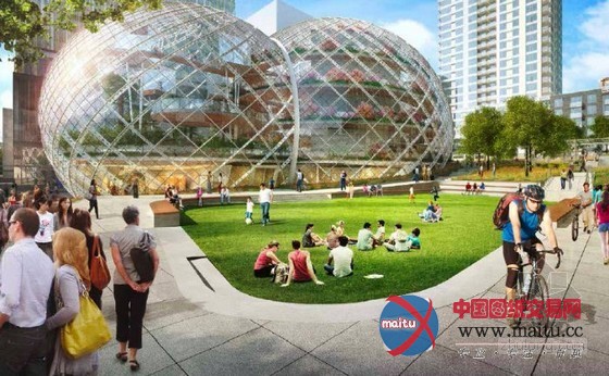 NBBJ设计的美国西雅图生态温室