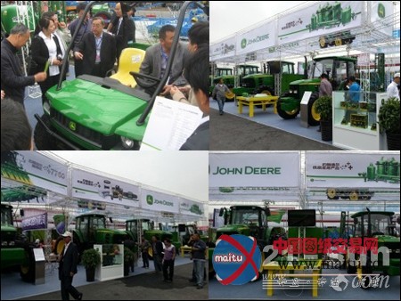 约翰迪尔系列产品参加新疆农业机械博览会