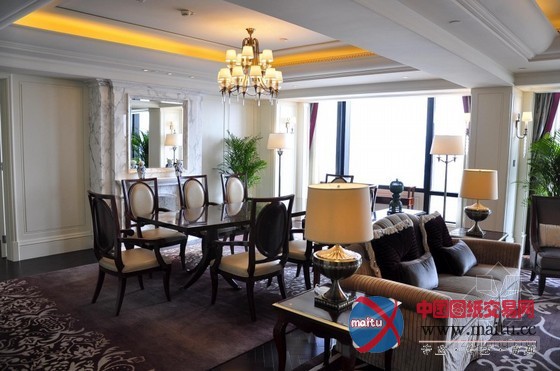 古典欧式风格 上海外滩华尔道夫酒店