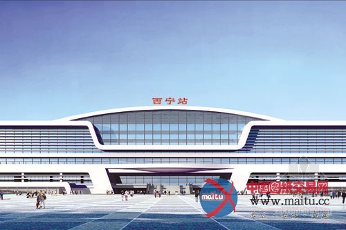 西宁站高架站房120吨大型屋盖桁架滑移成功