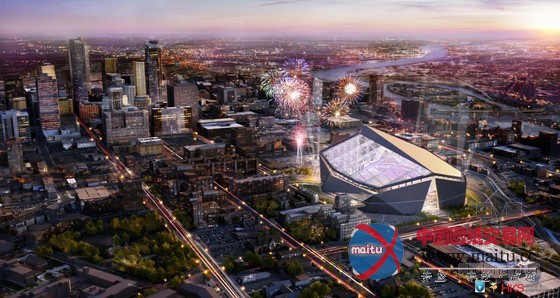 HKS设计的美国明尼波利斯体育馆