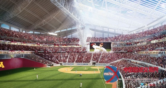 HKS设计的美国明尼波利斯体育馆