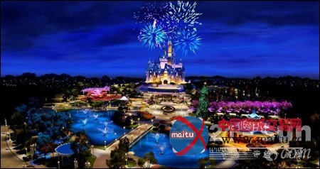 上海迪士尼乐园开工火热 徐工三一施工忙