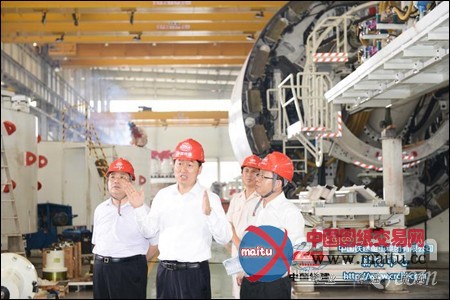 中国铁建总裁张宗言率团到集团考察调研