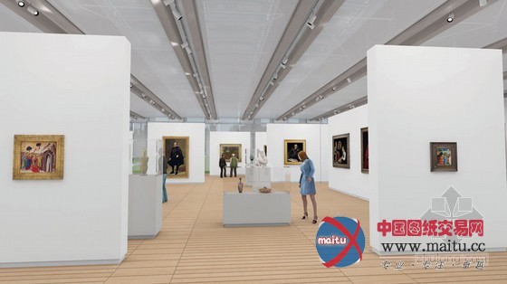 伦佐·皮亚诺设计的金贝尔美术馆Piano展馆