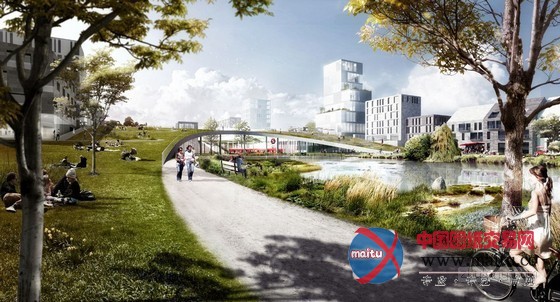 EFFEKT等设计的丹麦维格新城整体规划