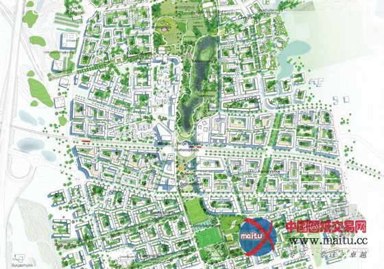 EFFEKT等设计的丹麦维格新城整体规划