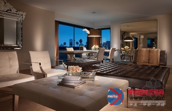 美国比佛利山SLS酒店 充满未来感的豪华精选酒店