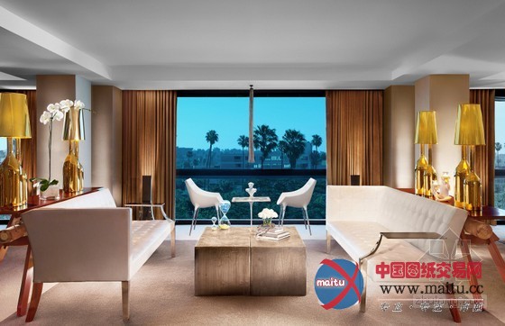 美国比佛利山SLS酒店 充满未来感的豪华精选酒店