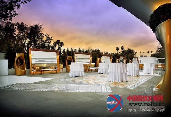 美国比佛利山SLS酒店 充满未来感的豪华精选酒店