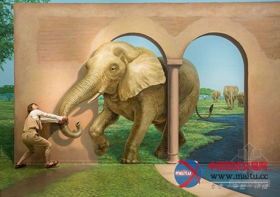 日本幻觉博物馆“大开眼界” 真假难辩