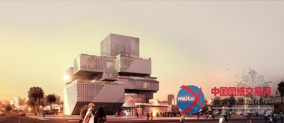 Manuelle Gautrand设计的以色列音乐舞蹈中心