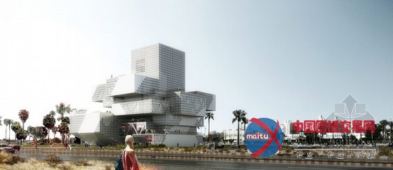 Manuelle Gautrand设计的以色列音乐舞蹈中心