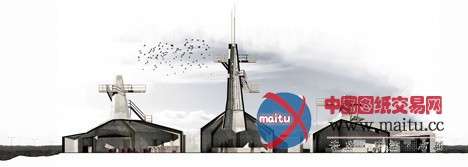 Thomas Savage设计的英国海滩“鸟巢”