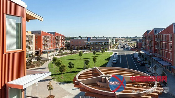 Green Works P.C.设计的加州大学戴维斯分校西村建设项目