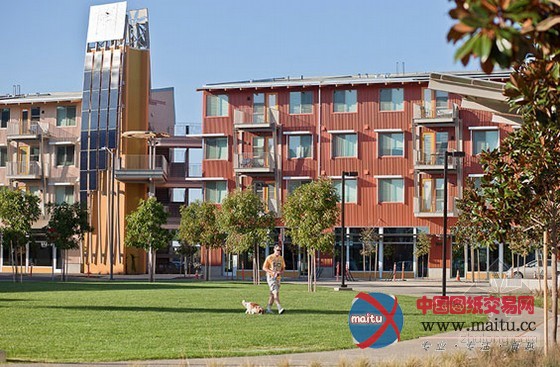 Green Works P.C.设计的加州大学戴维斯分校西村建设项目