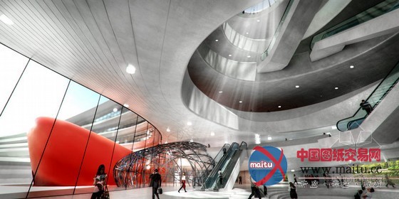 Studio Odile Decq设计的南京直立人化石博物馆获奖方案