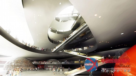 Studio Odile Decq设计的南京直立人化石博物馆获奖方案