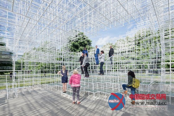 藤本壮介设计的2013蛇形画廊正式对外开放